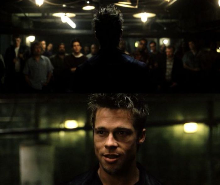 First Rule Of The Fight Club - Brad Pitt
