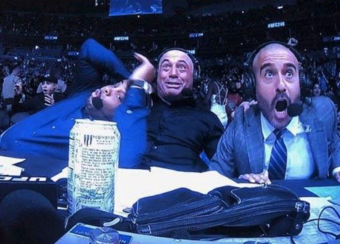 Joe Rogan Daniel Cormier And Jon Anik UFC 248 Reaction